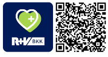 Service Apps QR-Code für die R+V-BKK-App