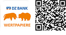Service-Apps QR-Code für die App für dzbank-wertpapiere.de